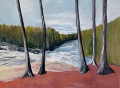 Sand River, Painting, Oil on Canvas