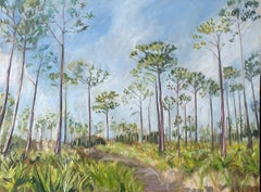 Southern Pines - The Rookery, Painting, Oil on Canvas