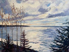 The Blue Hour, Painting, Oil on Canvas