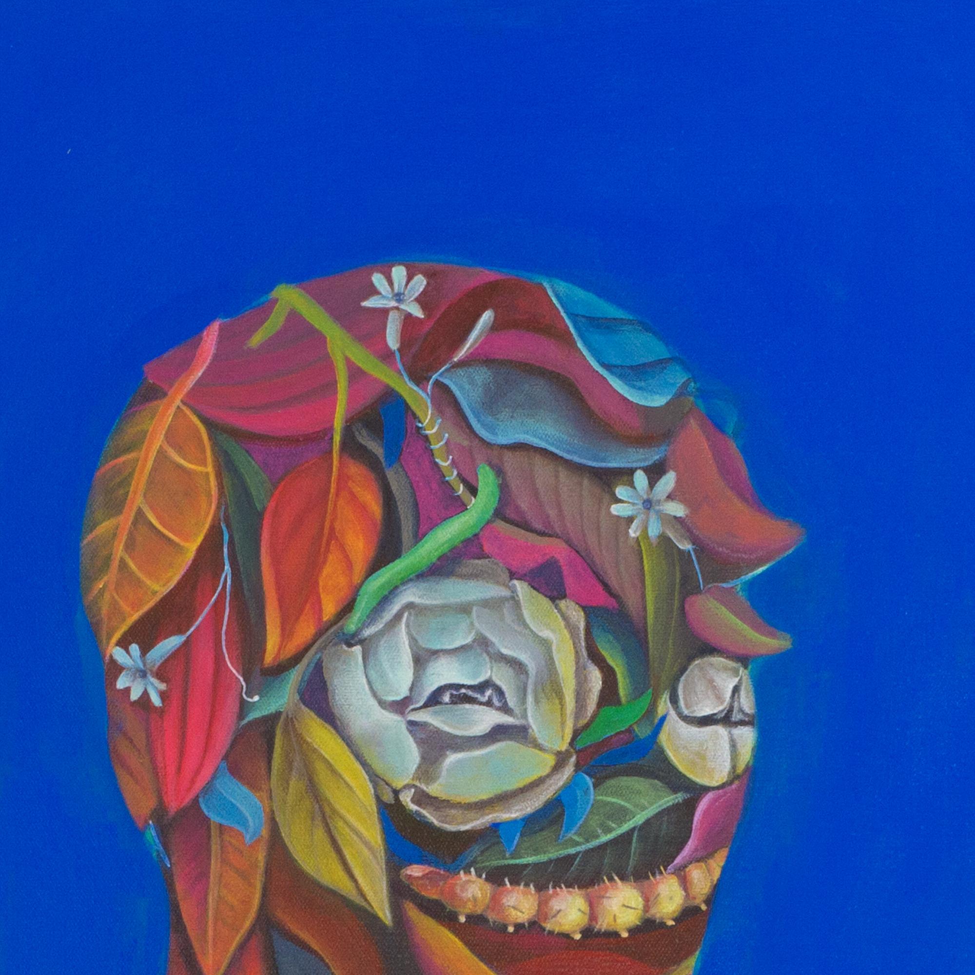 Figura antropomorfa pop surrealista. Insetti, piante ed elementi giocattolo in vendita 1