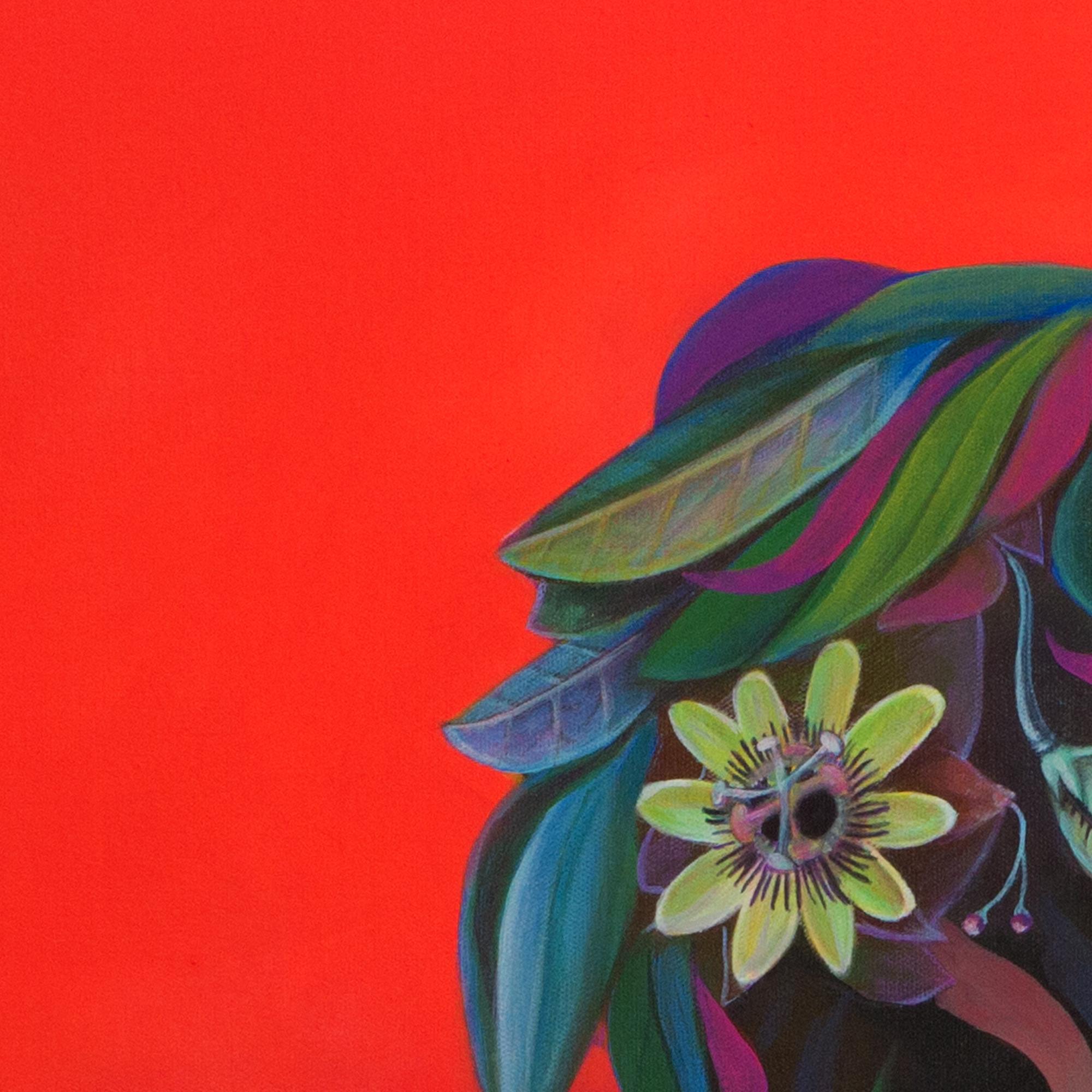 Ritratto contemporaneo pop surrealista 