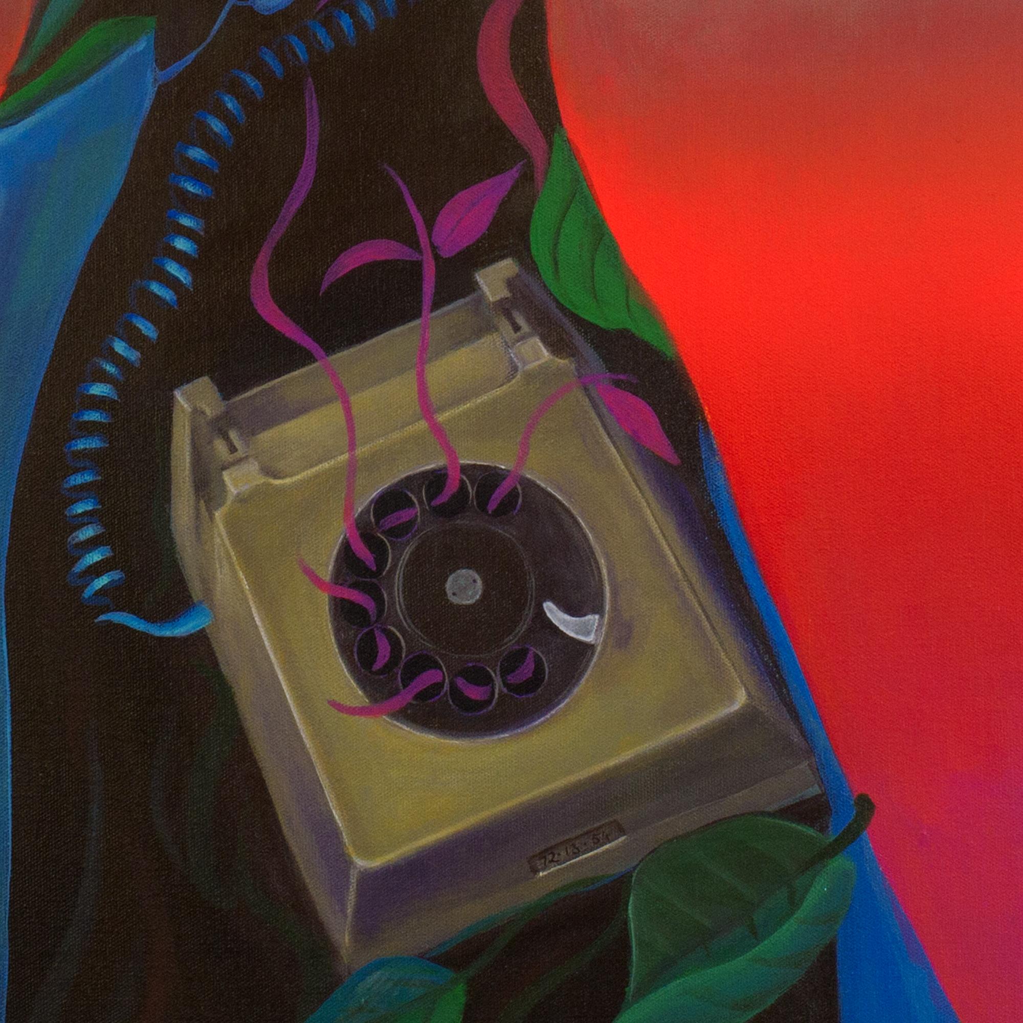 Ritratto contemporaneo pop surrealista 
