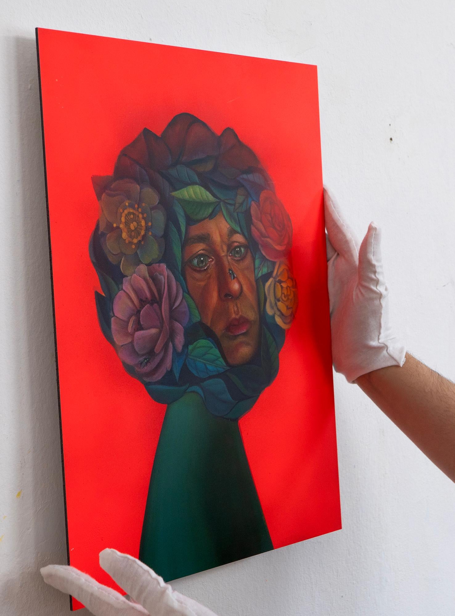 Fluor Funny Portrait. Between Blooms and Beings - Limited Edition For Sale 4