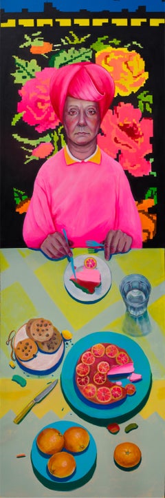 Huge Composition Of 7 Portraits And Still Lifes. 6/25 Limited Edition on Dibond