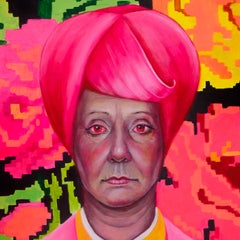 Contemporary Figurative Portrait “The Mother”. The Dinners Series, Edition 5/25