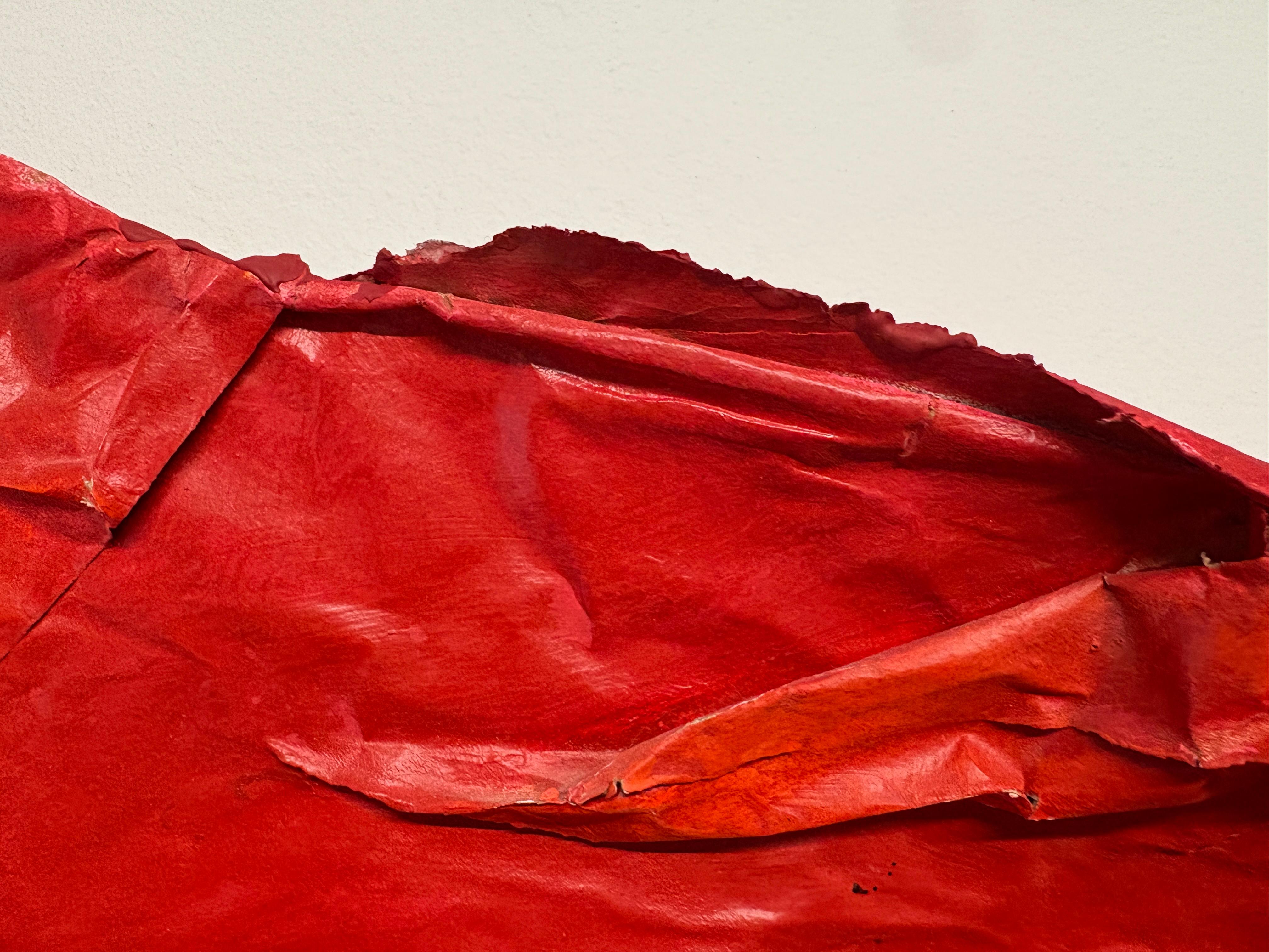 Fragmented Portrait With Red Surface Expansion Inspired by the Dream of Ariadne For Sale 2