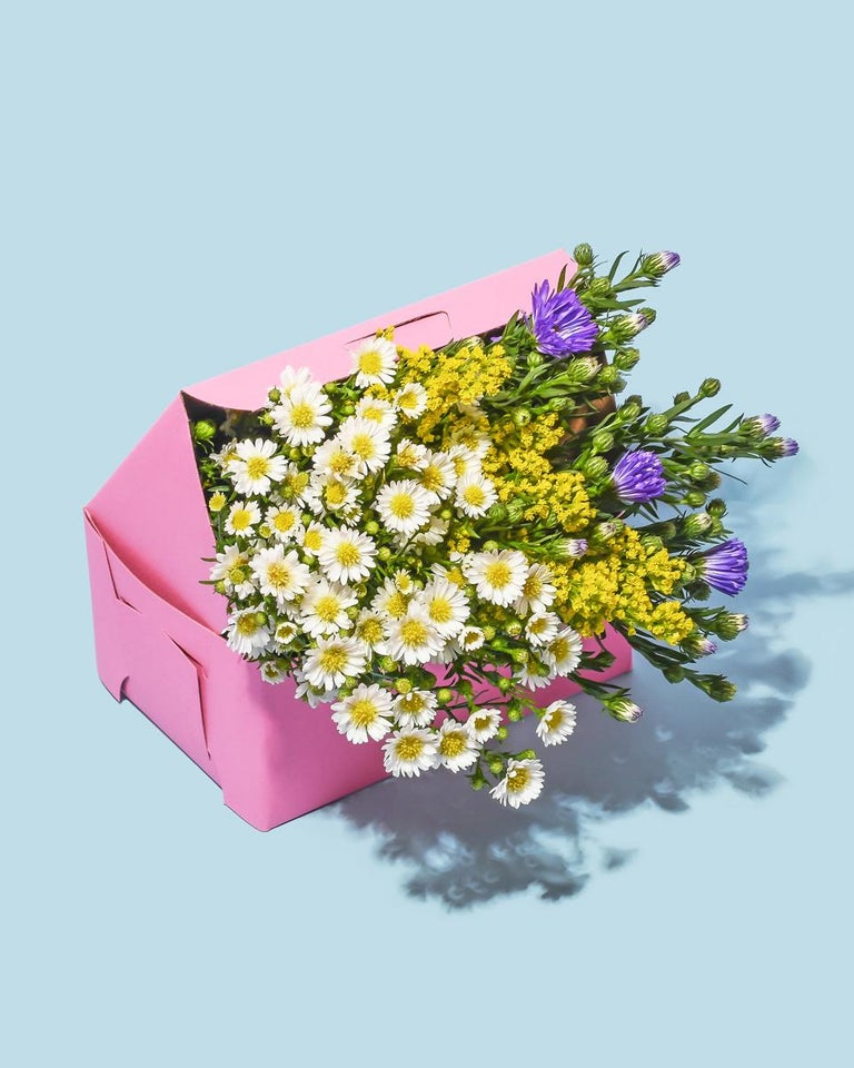 Natasha Martin Still-Life Photograph - Cakebox Wildflowers