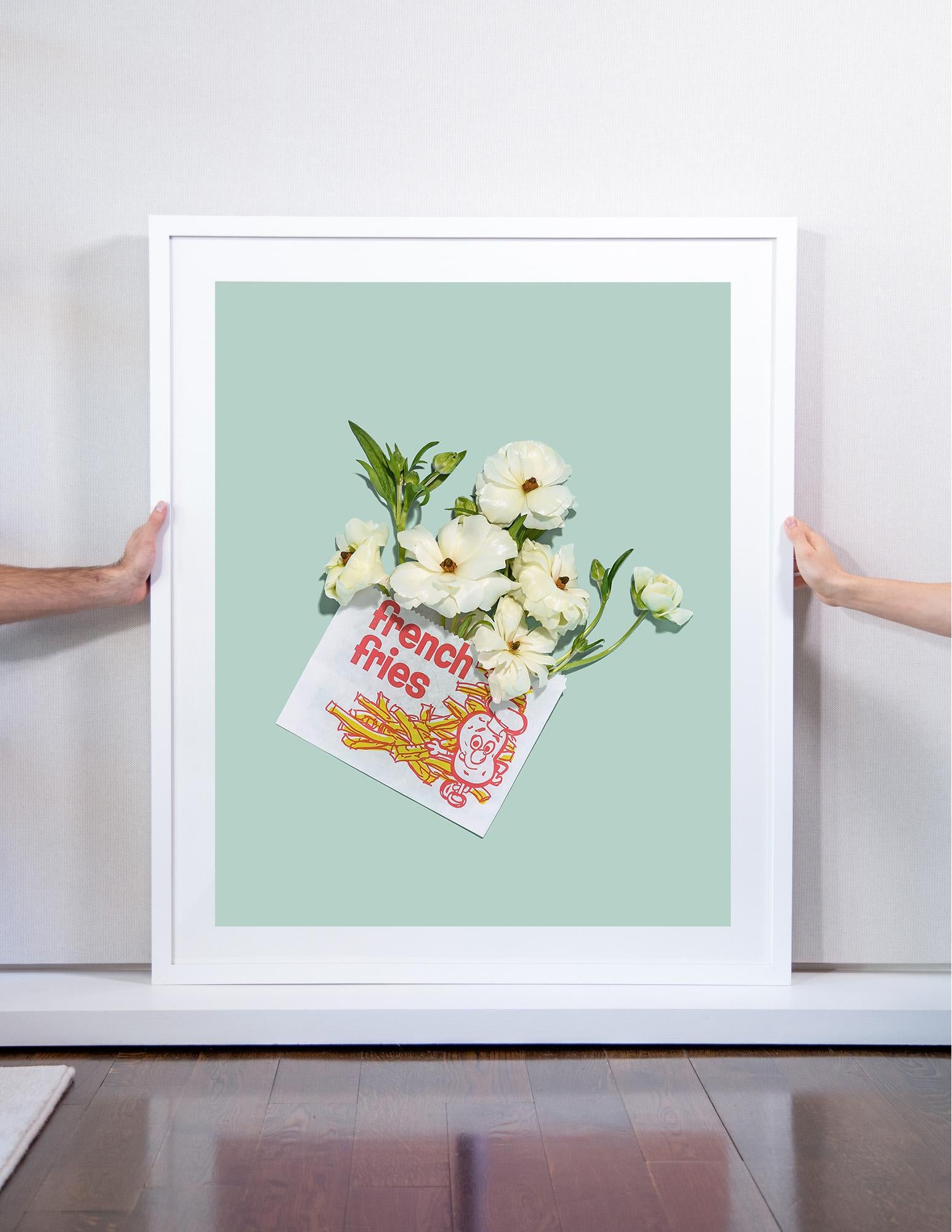 French Fry Ranunculus - Photograph by Natasha Martin