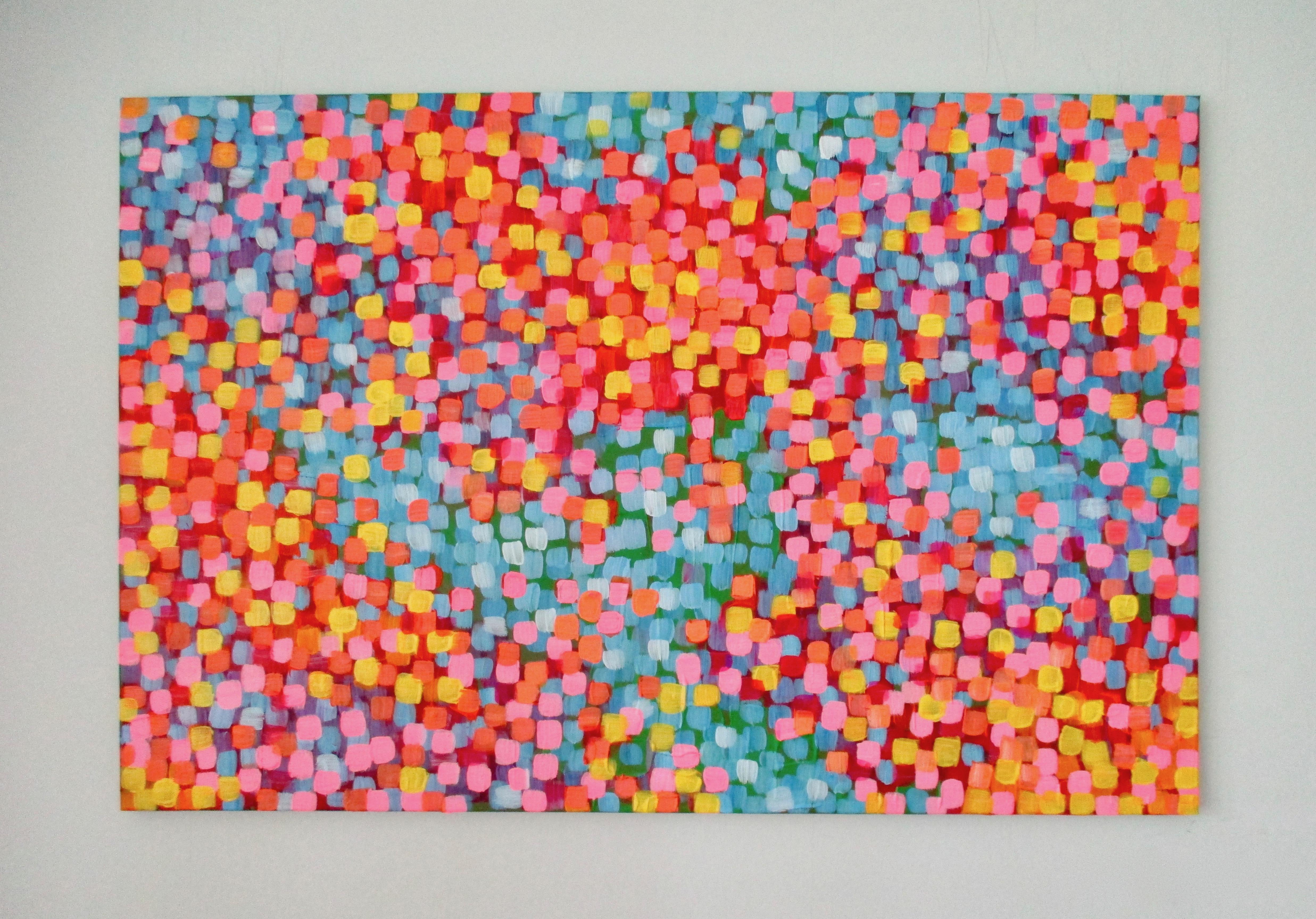 Negozio di fiori 2 - Painting Astratto di Natasha Tayles