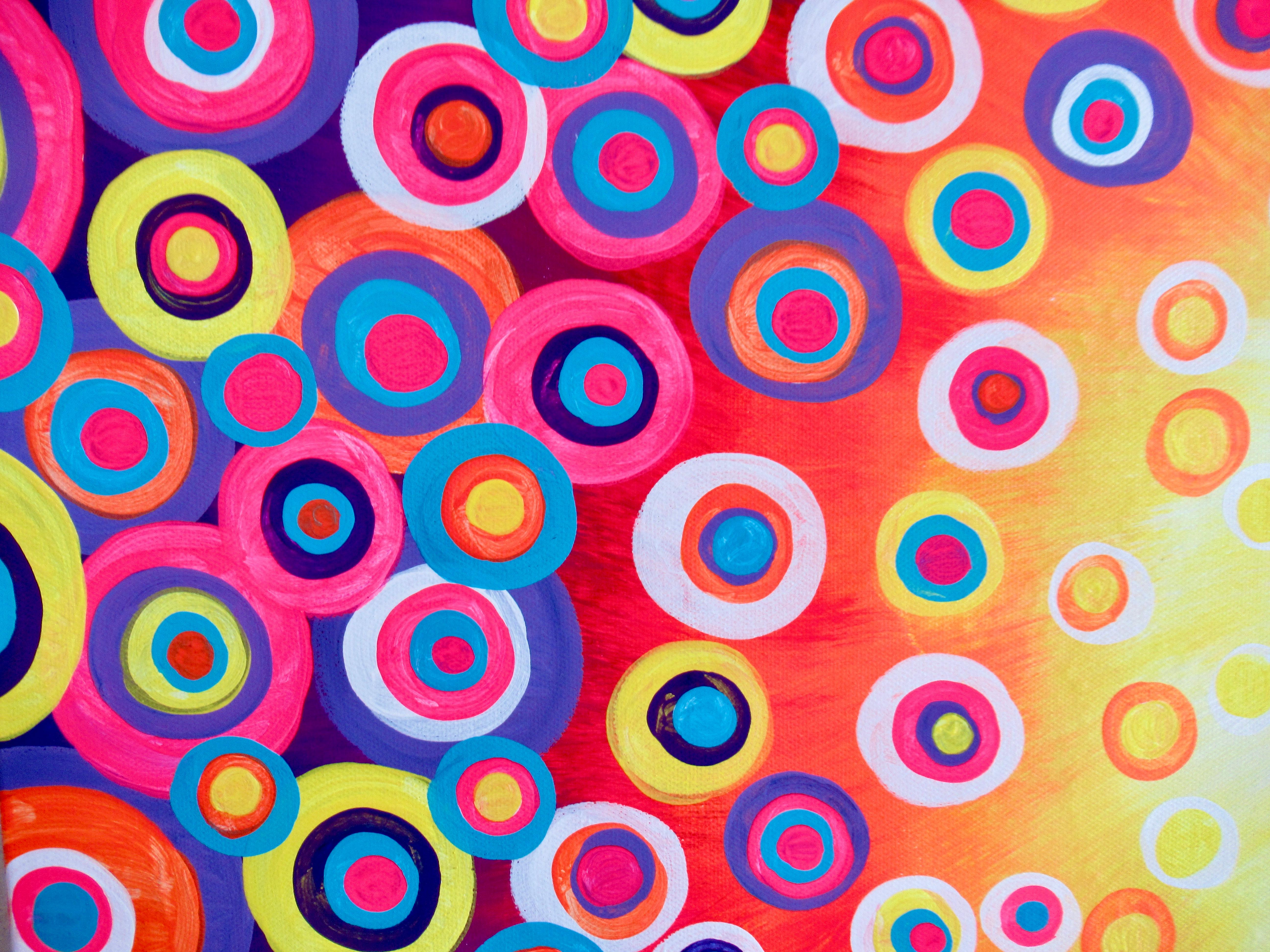 Kaleidoscope 4, Abstract Painting For Sale 2