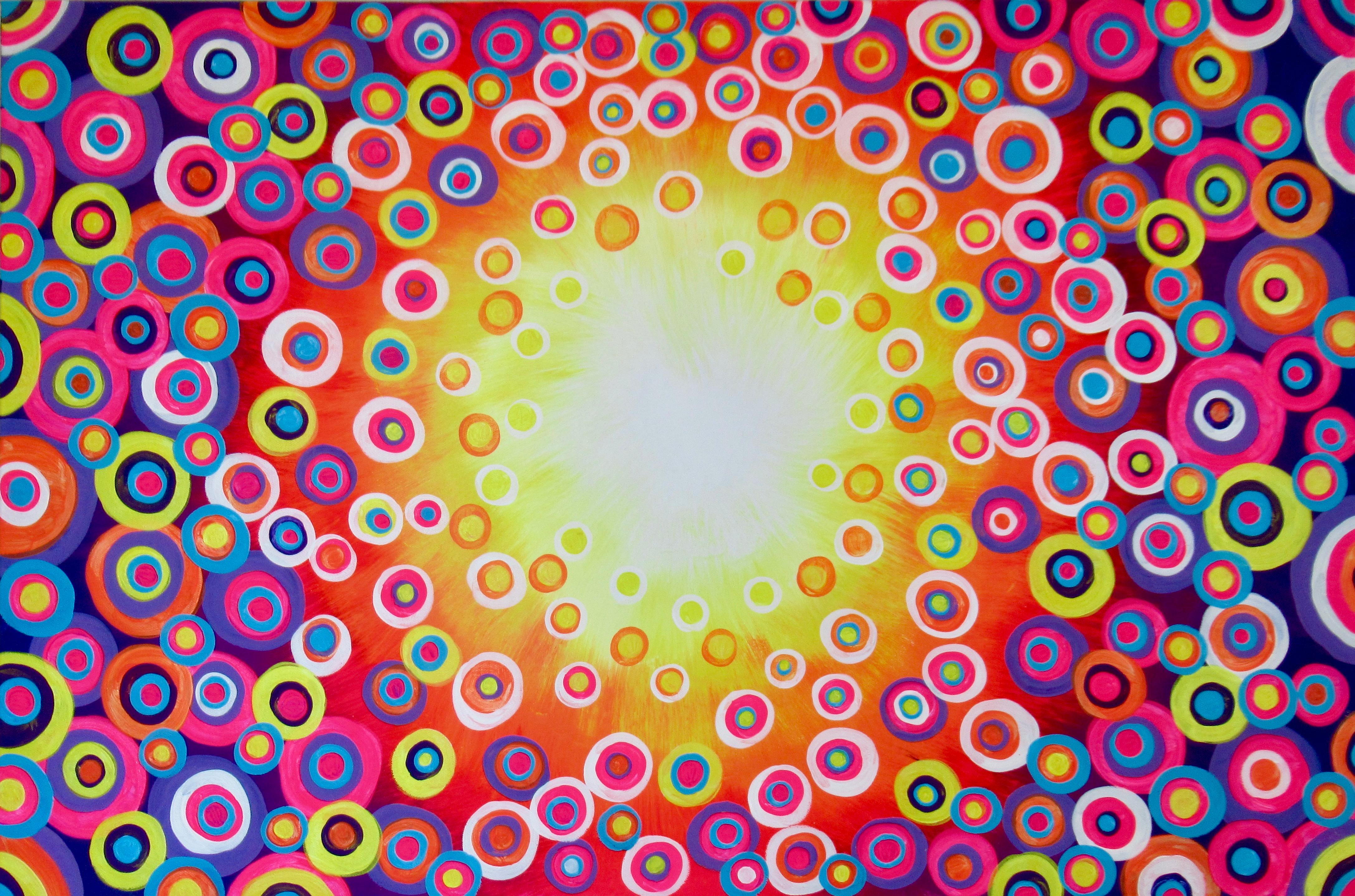 Kaleidoscope 4, Abstract Painting