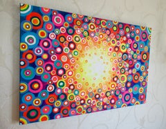 Kaleidoskop 5, Abstraktes Gemälde