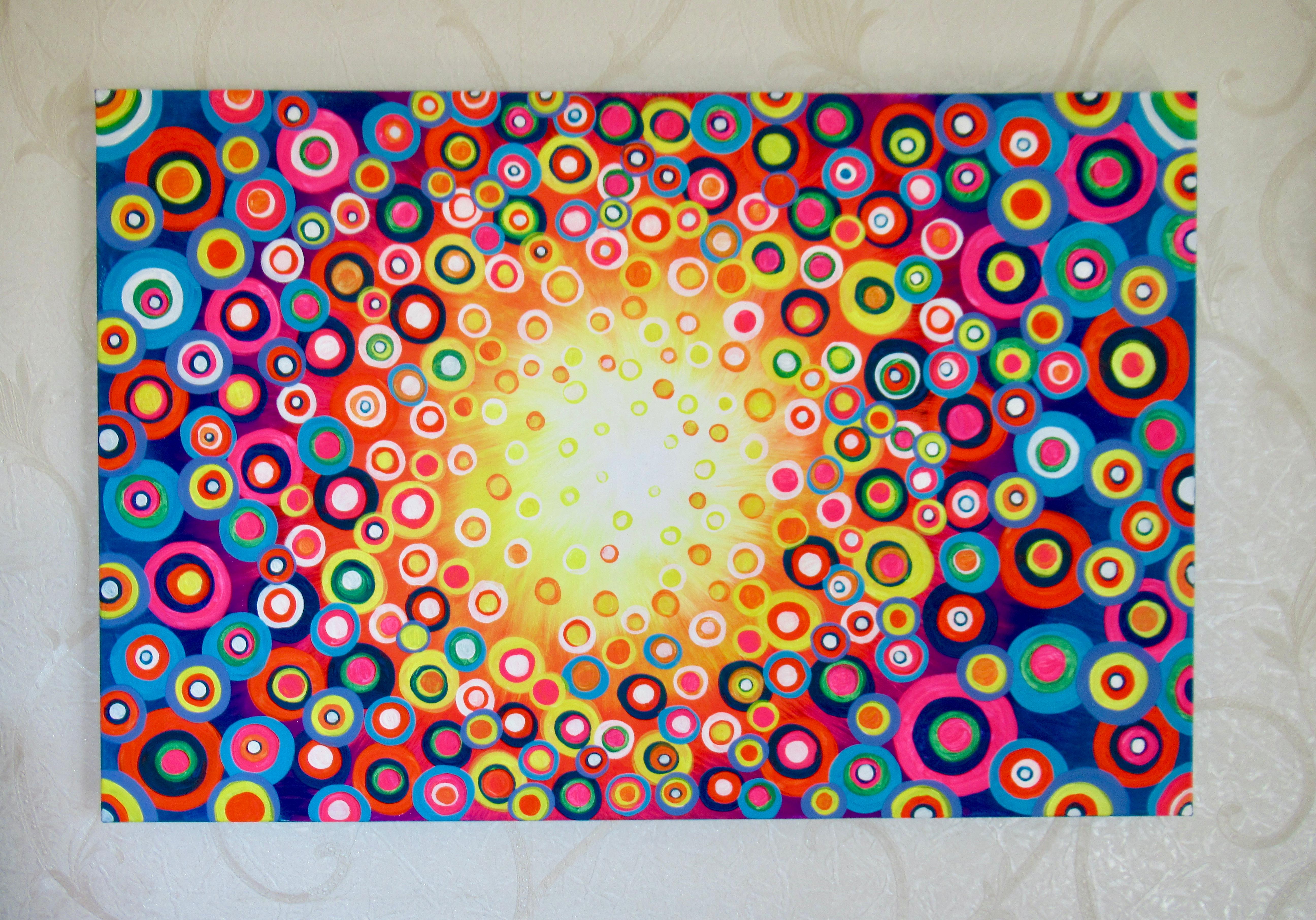 Kaleidoscope 5, Abstract Painting For Sale 1