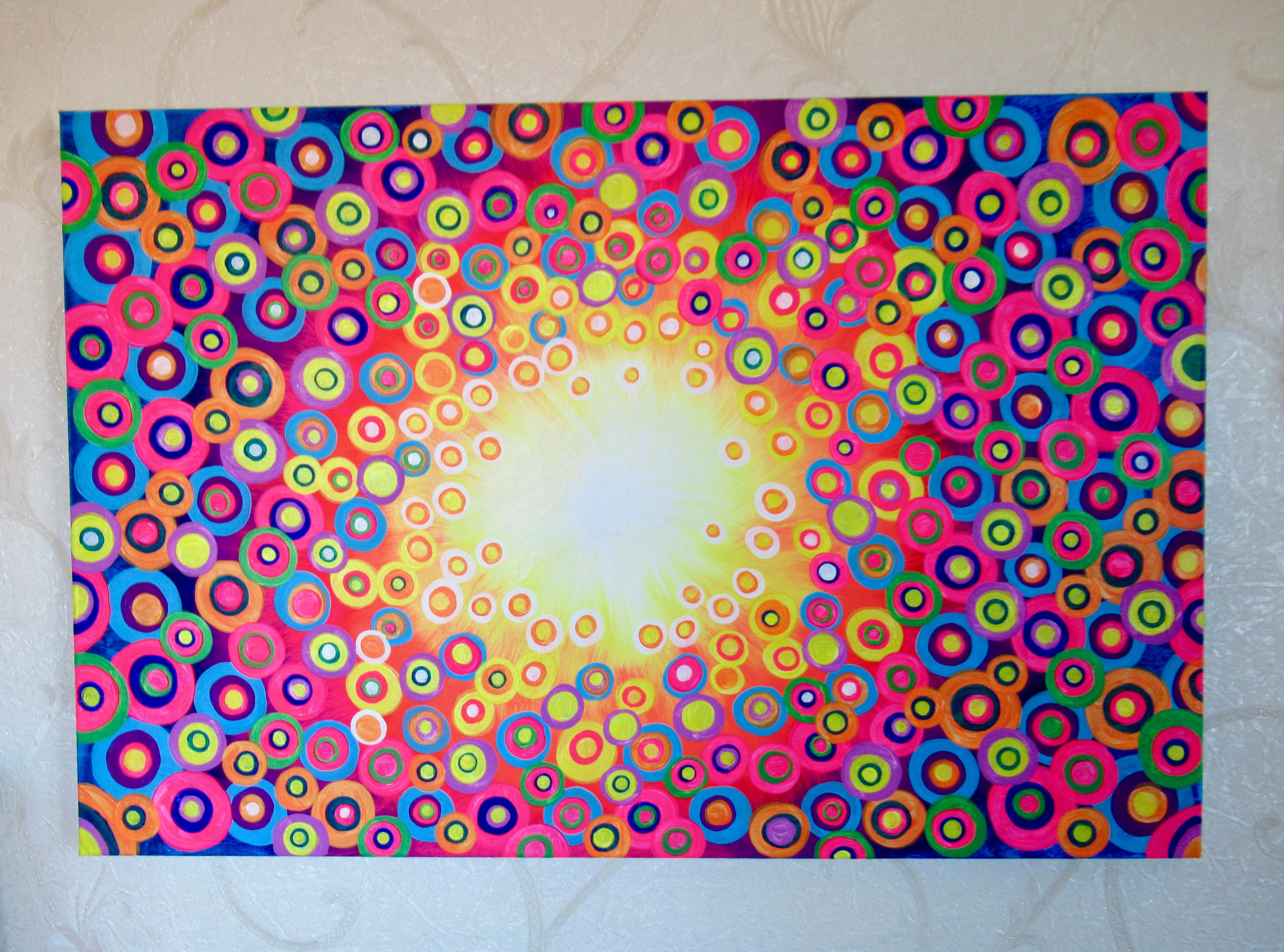Kaleidoscope 6, Abstract Painting For Sale 1