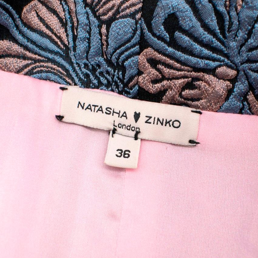 Women's Natasha Zinko Patterned Patchwork Kimono - Size US 4