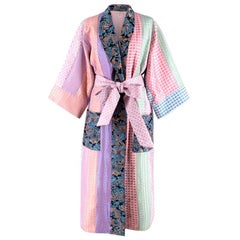 Natasha Zinko Patterned Patchwork Kimono - Size US 4
