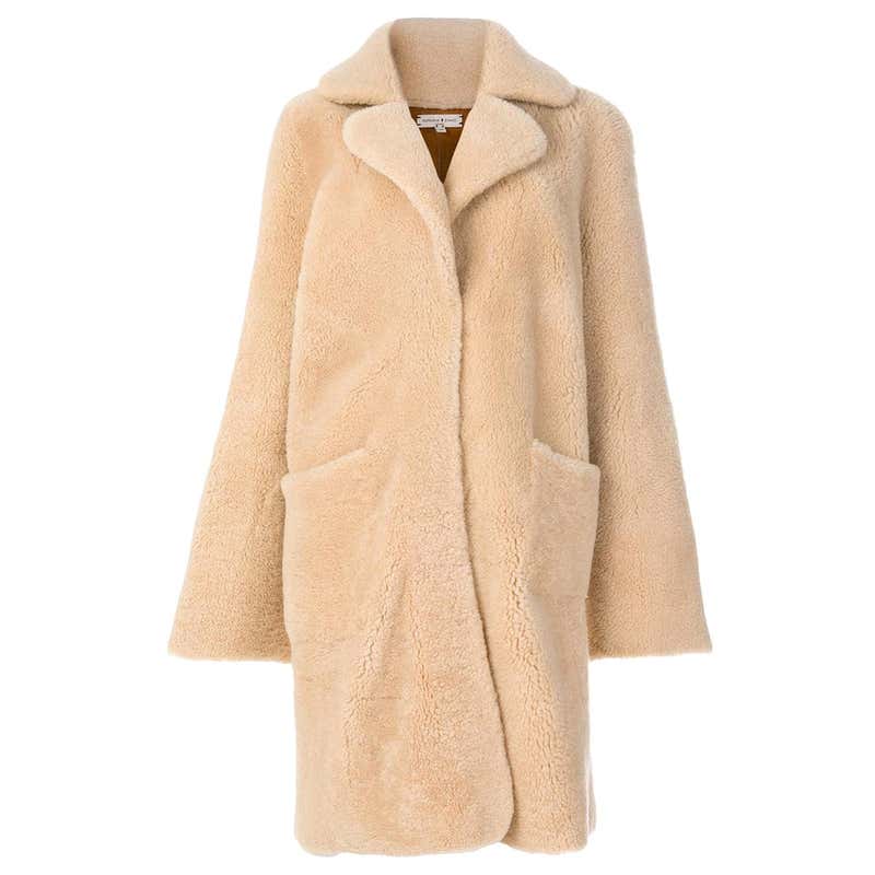 Inès and Maréchal Colette Shearling Coat at 1stDibs
