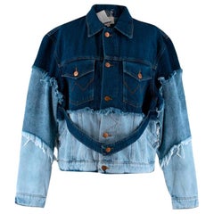 Natasha Zinko X Wrangler Layered Denim Jacket - Size US 2