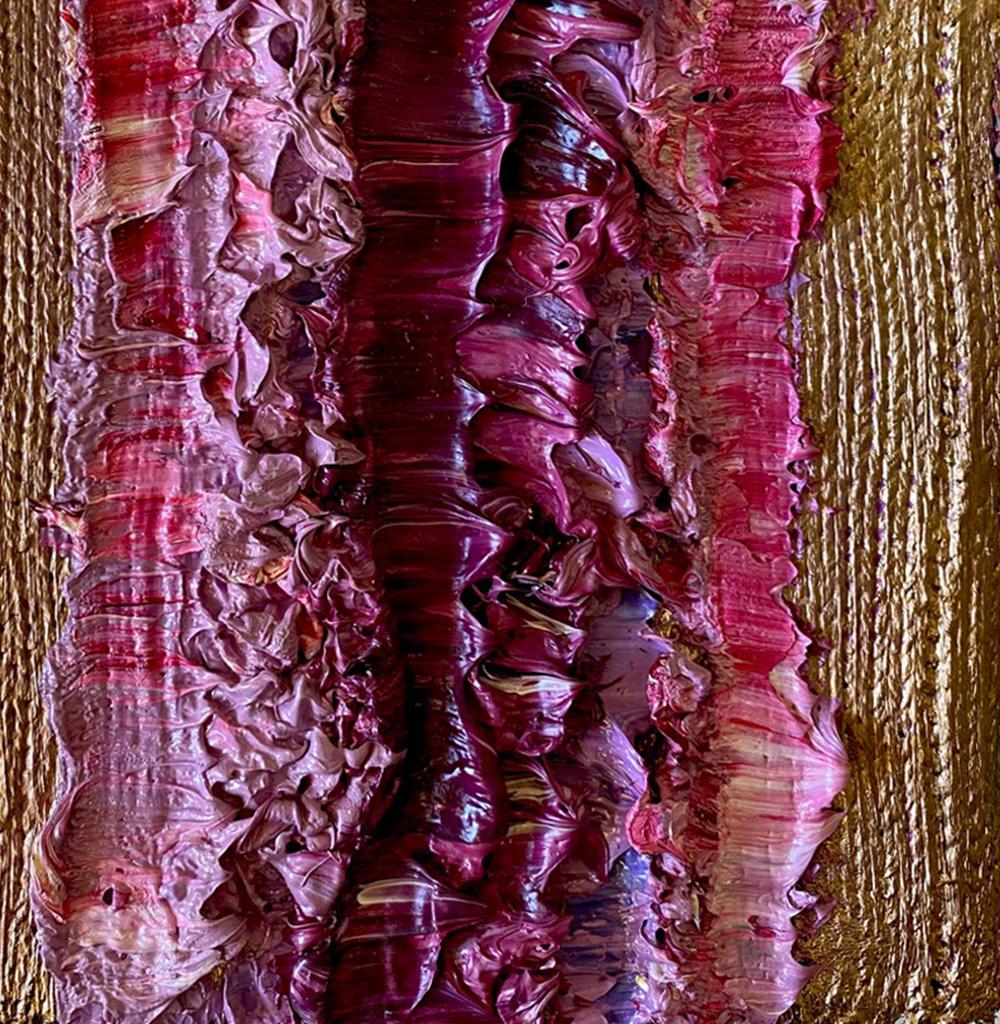 Color Boundaries #38. Abstraktes Gemälde auf Leinwand, montiert auf einer Strebe. im Angebot 1