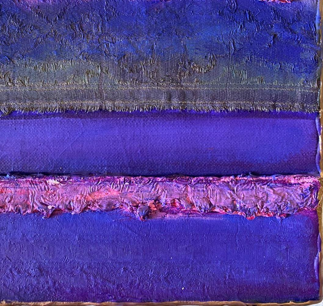 Color Derivatives #162, Abstract painting on canvas mounted in a stretcher For Sale 1