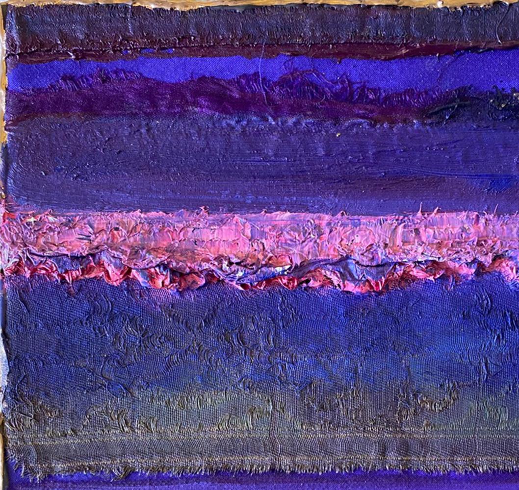 Color Derivatives #162, Abstract painting on canvas mounted in a stretcher For Sale 2