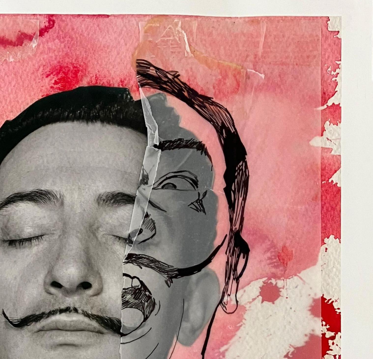 Natasha Zupan's body of work, 'Homage to Horst P. Horst', explores the manipulation of surface texture, light, and the interweaving of time. She has incorporated found images in books from Horst P. Horst into her collages. Time past and time future