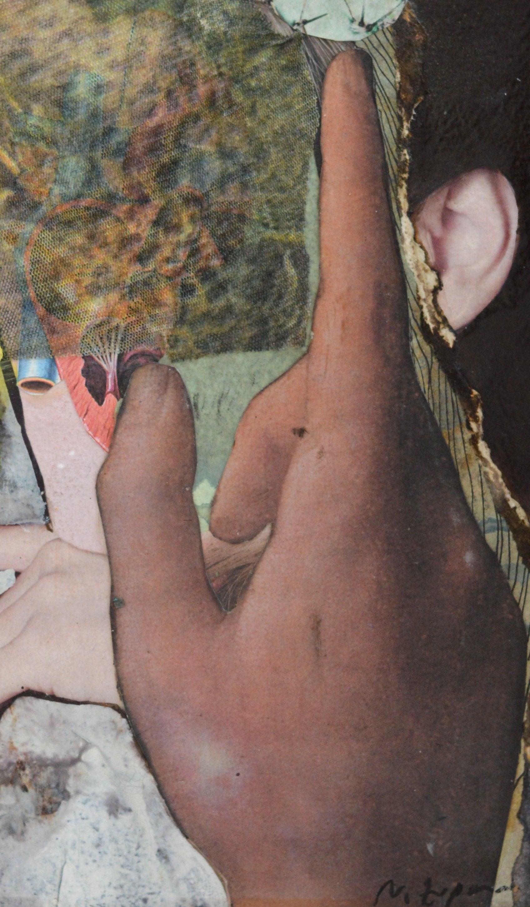 Eterna recurrencia #13 de Natasha Zupan
Medidas: 12 pulg. H x 9 pulg. W
Collage fotográfico de técnica mixta
Único en su género

La obra de Natasha Zupan yuxtapone emoción, reflejo, sombras, luz, tiempo, imágenes y abstracciones en una confrontación