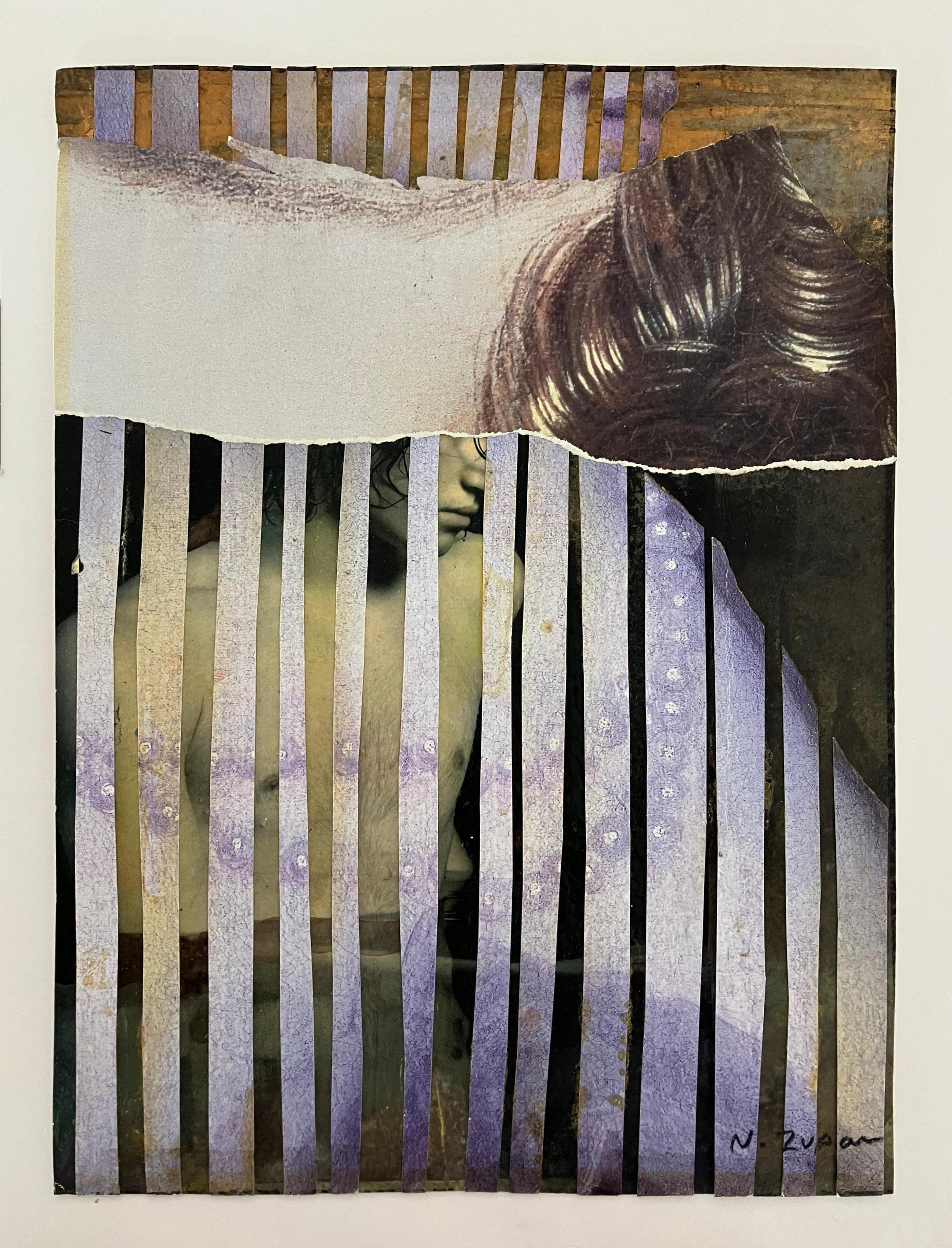 Zupan combine des images de maîtres anciens, d'estampes alchimiques, d'artistes contemporains et de morceaux de magazines et de journaux pour créer des mondes de transparences et de transformations qui se chevauchent et s'entrecroisent. Les collèges