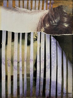 Eternal Recurrence #15. Mixed media collage on paper