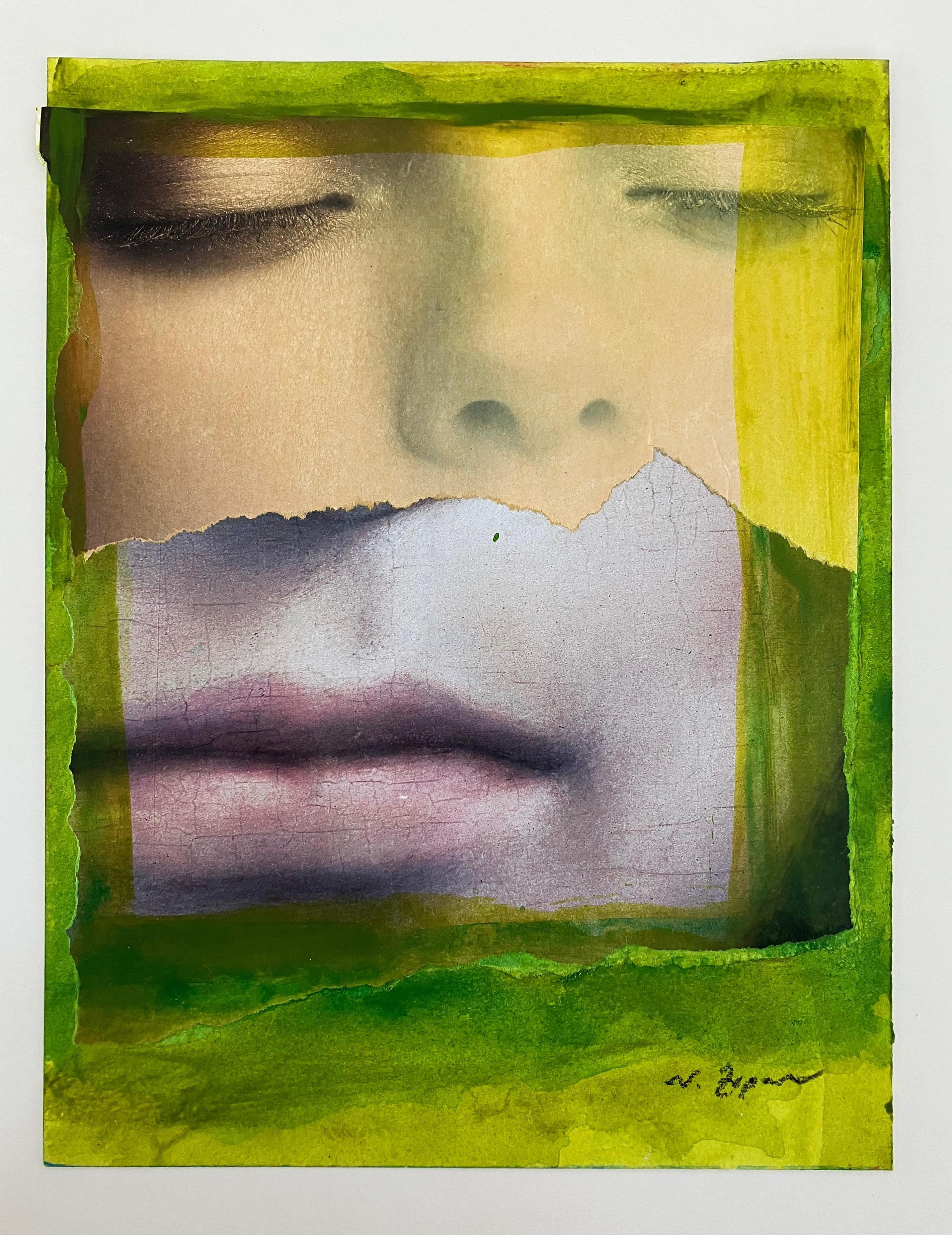 Eternal Recurrence #16 Collage a tecnica mista su carta. in vendita 2