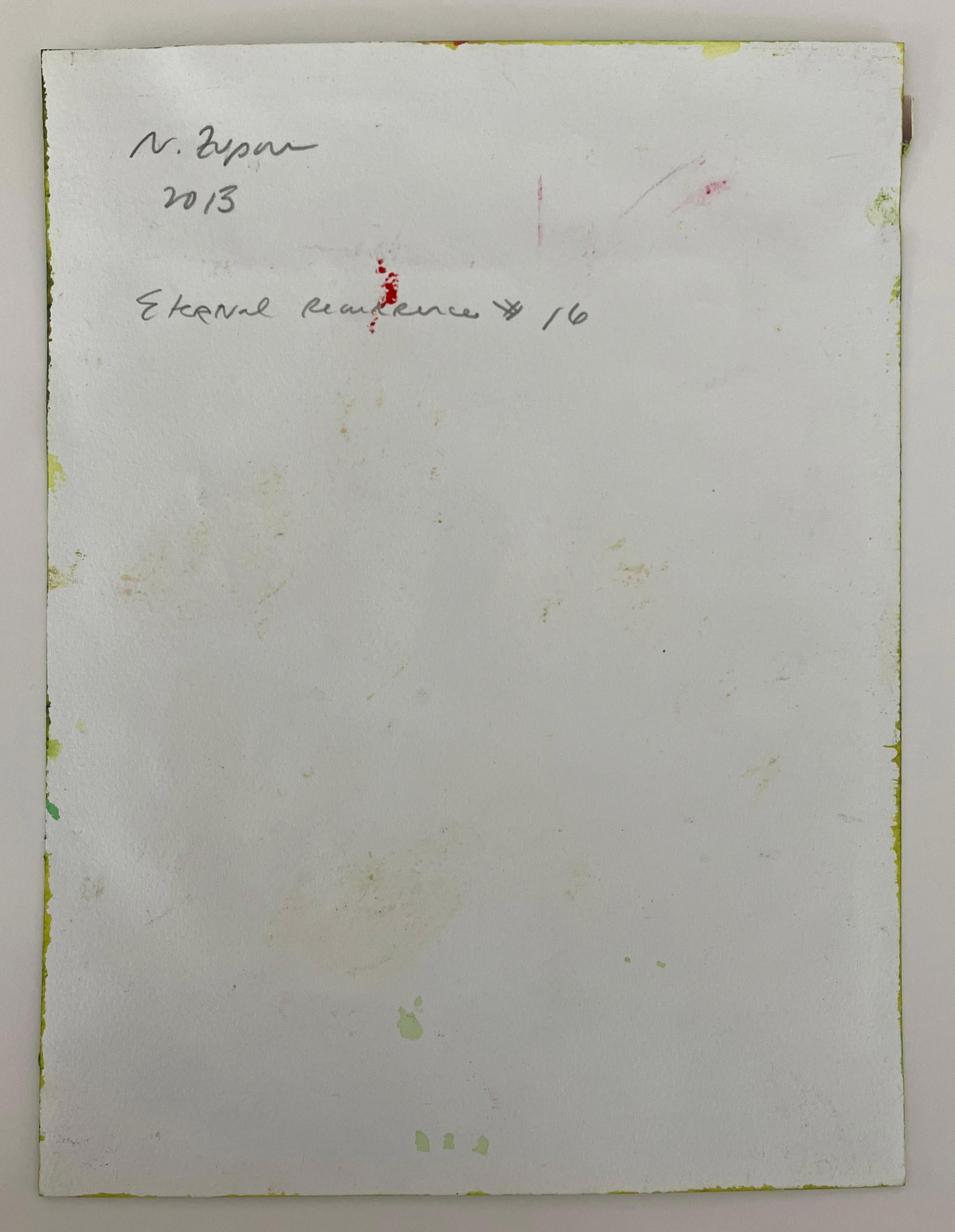 Eternal Recurrence #16 Collage a tecnica mista su carta. in vendita 3