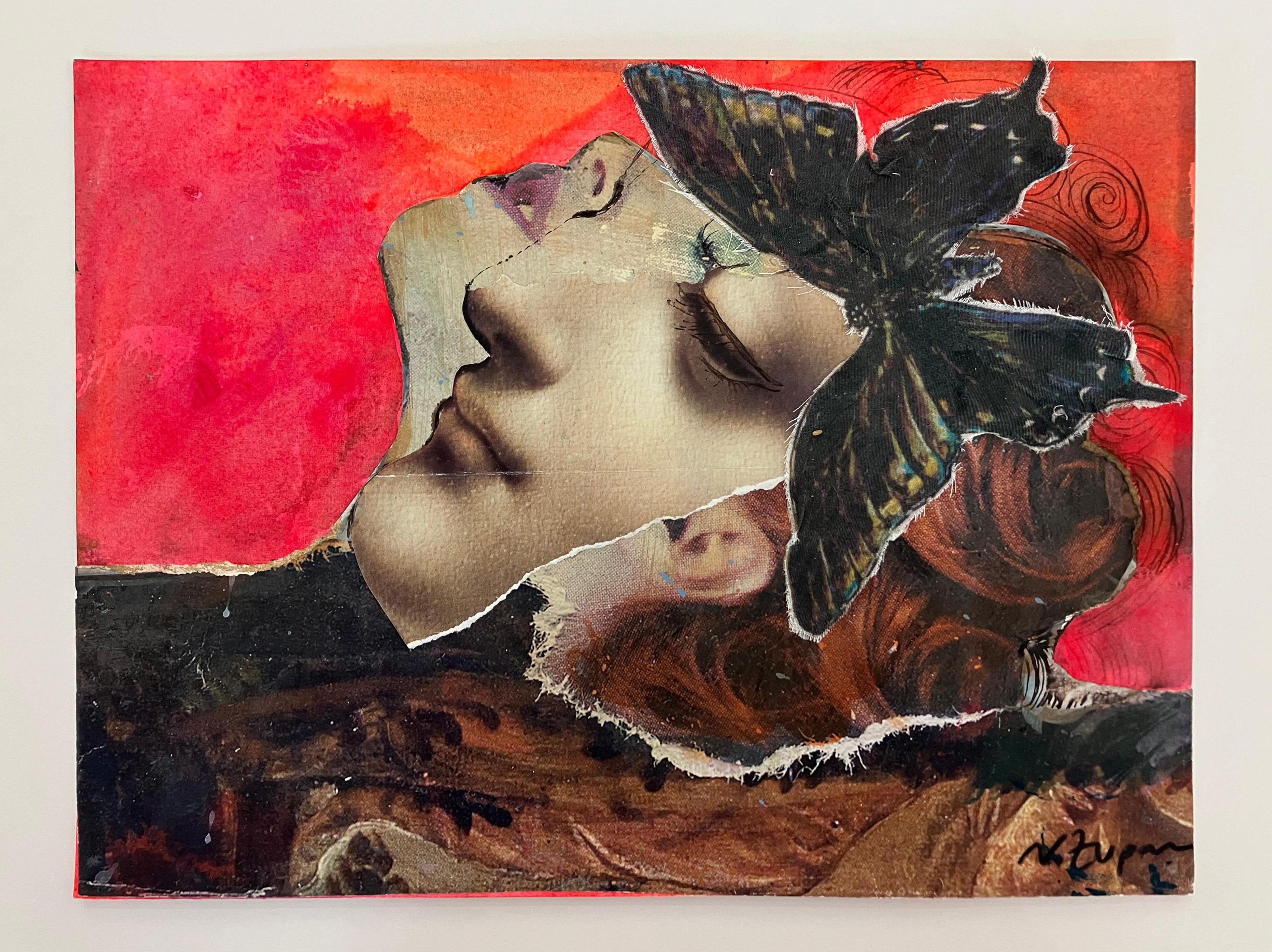 L'éternelle récurrence #27. Technique mixte Collage sur papier en vente 2