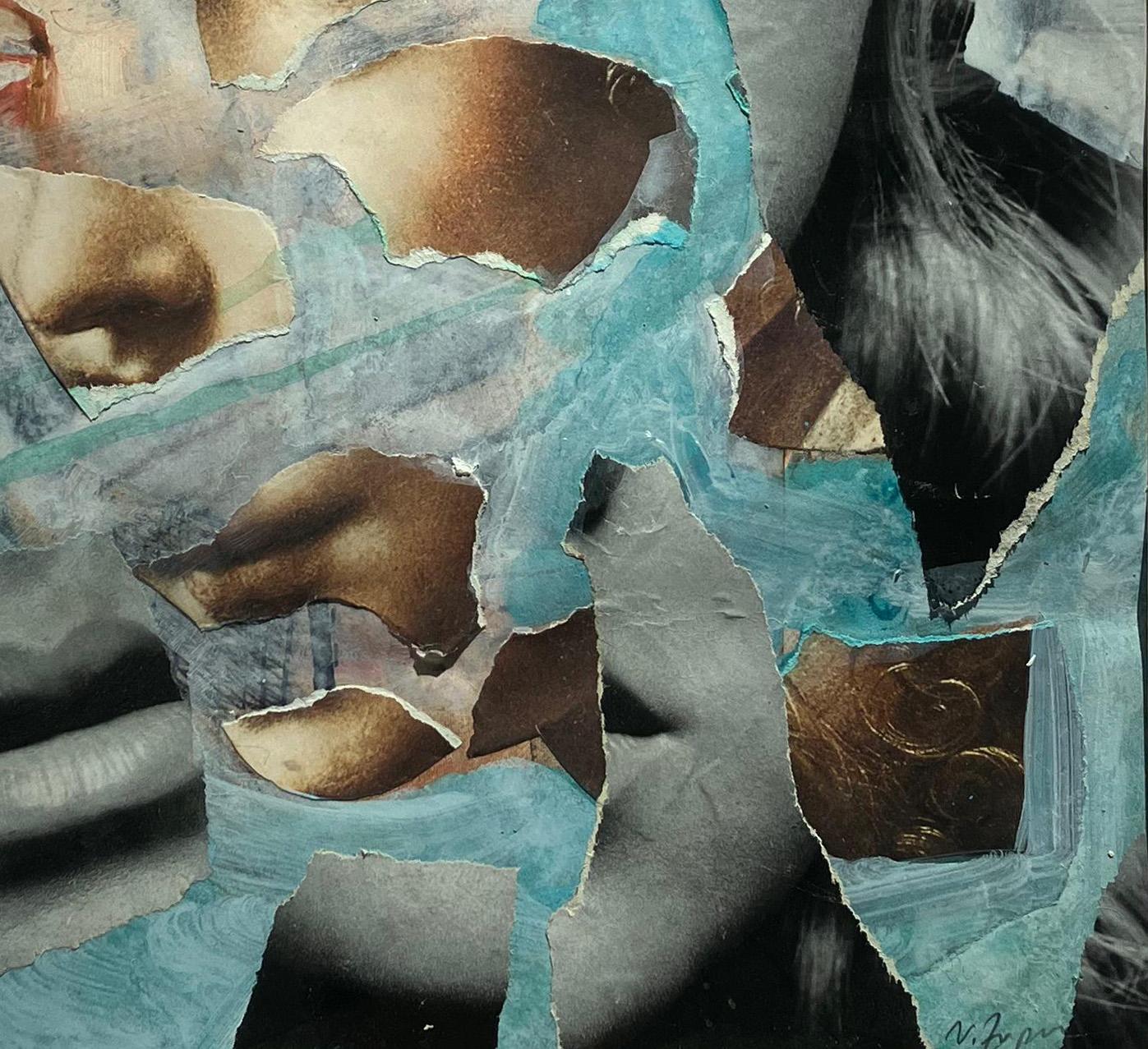 L'éternelle récurrence #48. Technique mixte Collage sur papier en vente 1