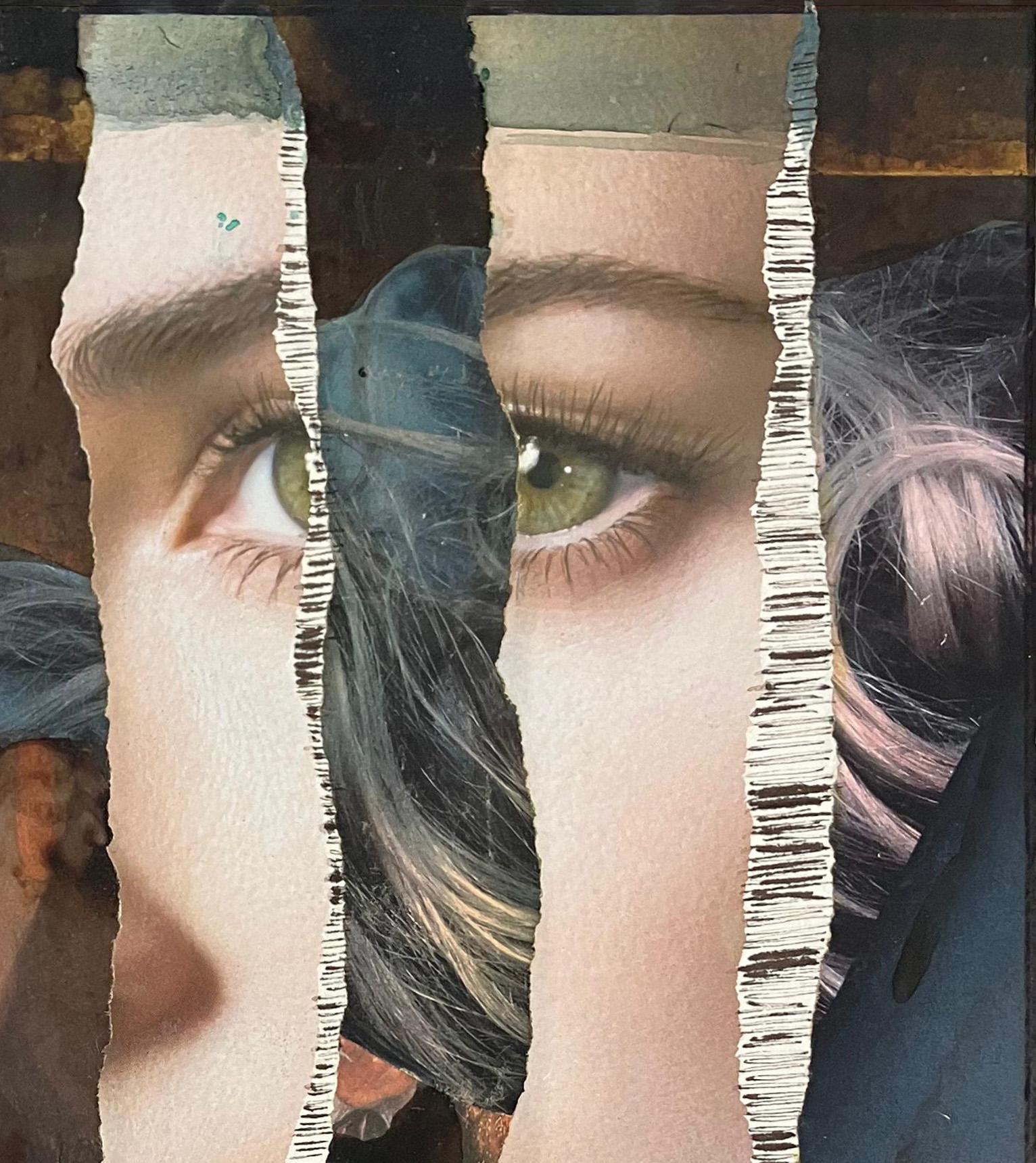 Récurrence éternelle #9. Technique mixte Collage sur papier en vente 2