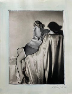 Hermafrodite, #2261, Homage to Hort P Horst, Mixed media Collage on Paper