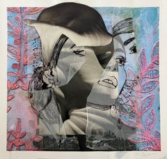 Maria and the Callas #2268, Homage to Hort P Horst. Mixed media Collage on Paper