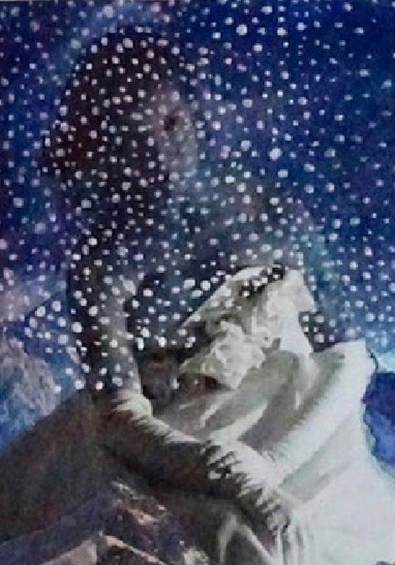 Schneekönigin, #2239 von Natasha Zupan
Collage auf Papier
Maße: 21 in. H x 17 in. W
Einzigartig
Signiert unten rechts auf der Vorderseite vom Künstler
2018

Natasha Zupans Werk 
