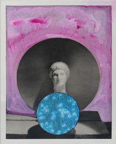 Sfera della vita, n. 2238. Horst P. Horst Homage, Collage a tecnica mista su carta.