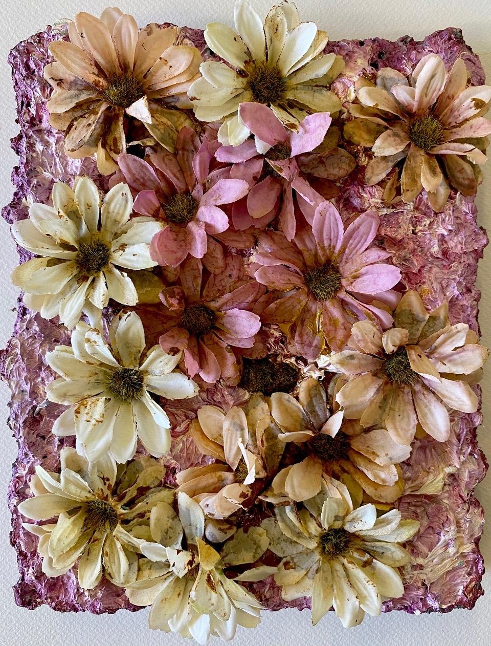 Abstract Painting di Natasha Zupan - Memoria tattile #156, pittura a tecnica mista su tela