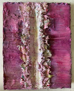 Color Boundaries #34. Abstract painting on canvas, mounted on a stretcher.