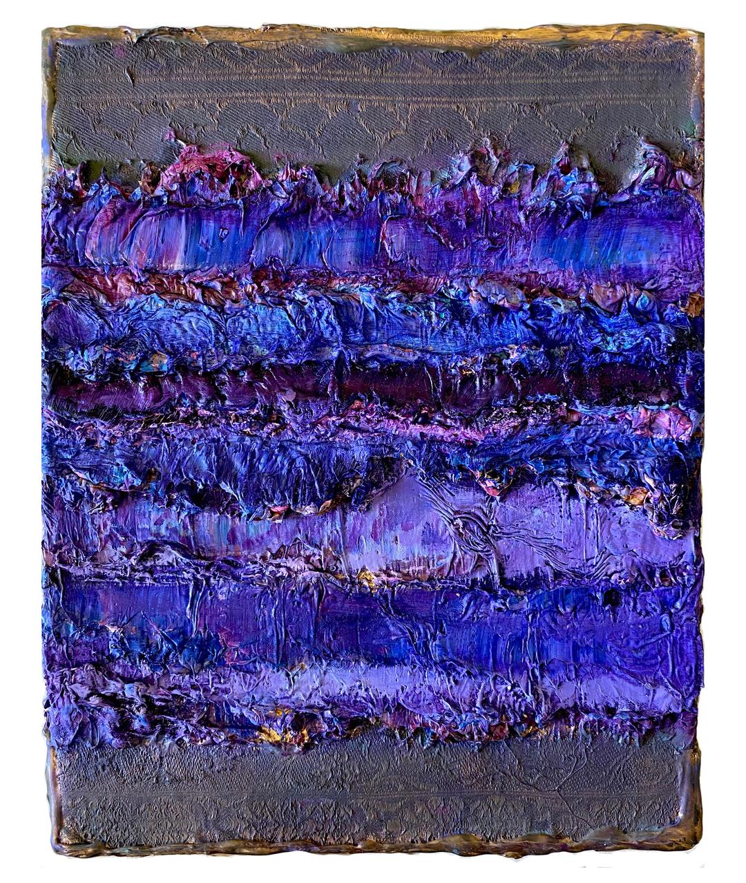 Natasha Zupan Abstract Painting - Color Derivatives #149, Abstract painting on canvas, mounted on a stretcher.