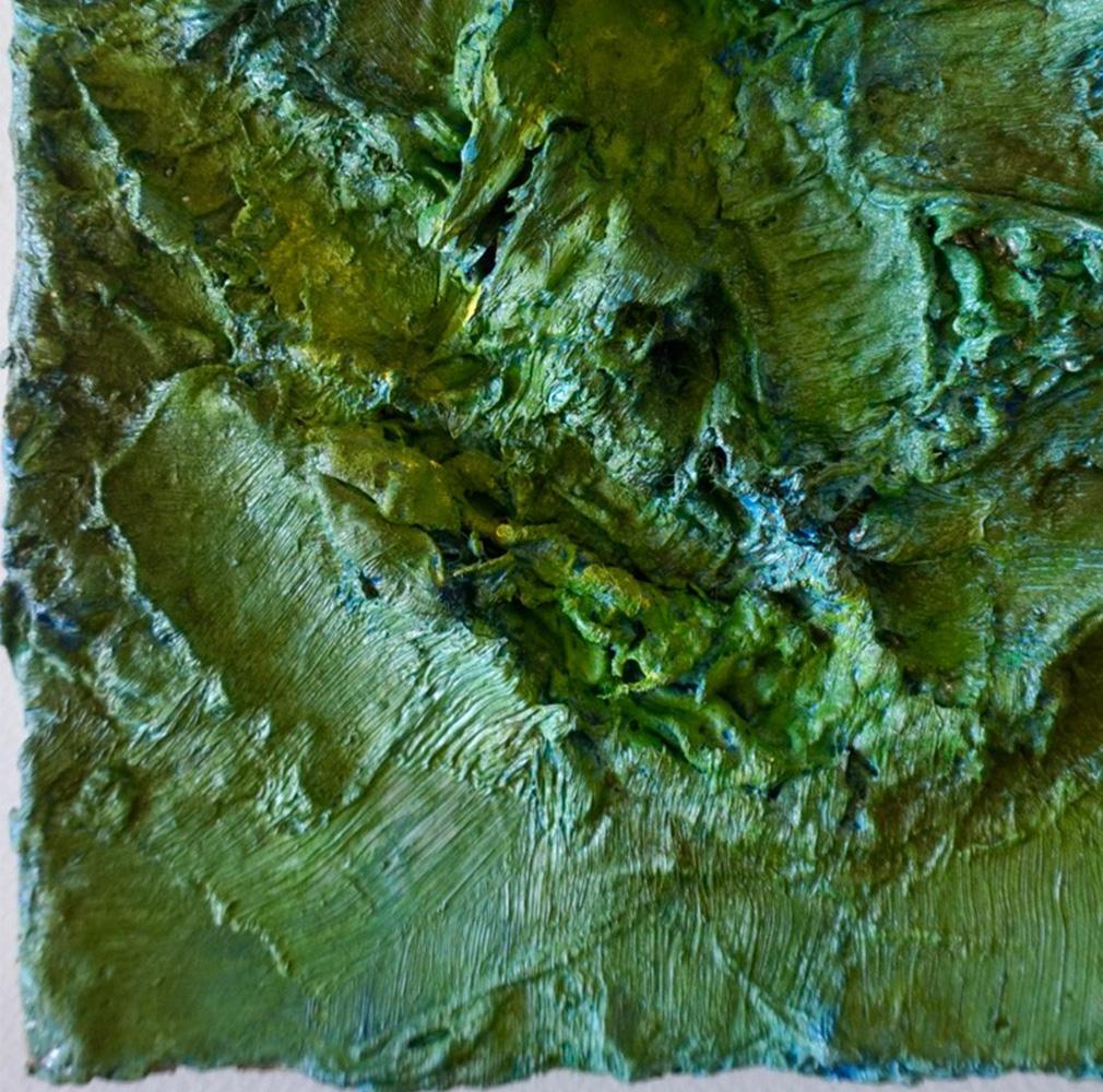 Color Derivatives #28, From Tactile Memory Series. Abstract painting - Contemporary Painting by Natasha Zupan