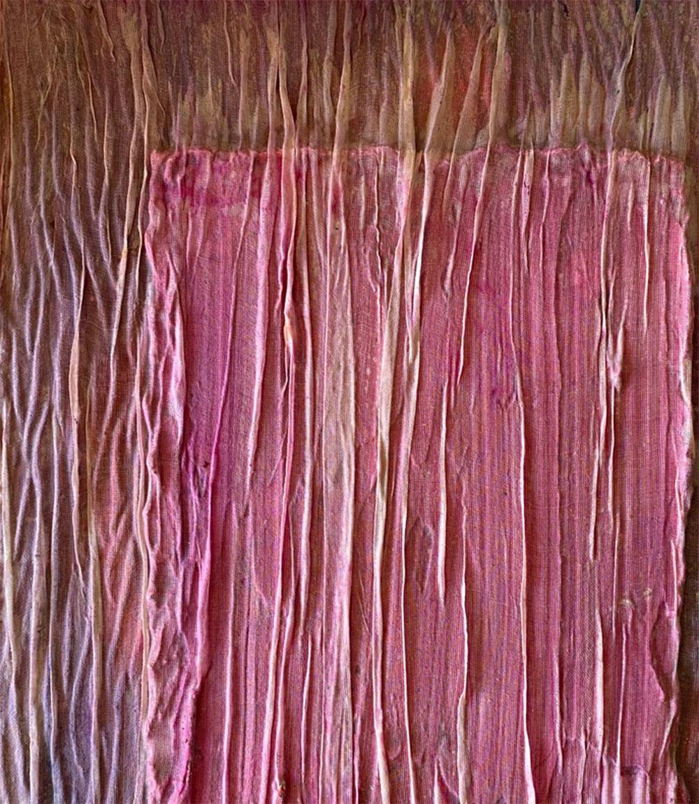 Color Derivatives #8, 2016 di Natasha Zupan
Dalla serie Derivati del colore
Olio, tessuto, medium, su legno
Dimensioni: 18 pollici. H. H. x 15