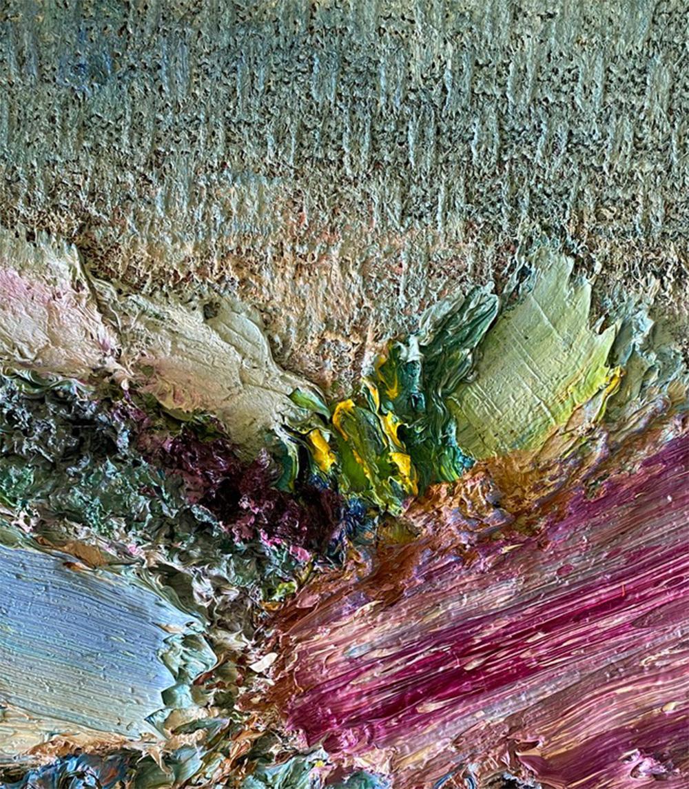 Color Derivatives #9, From the series Color Derivatives. - Brown Abstract Painting by Natasha Zupan