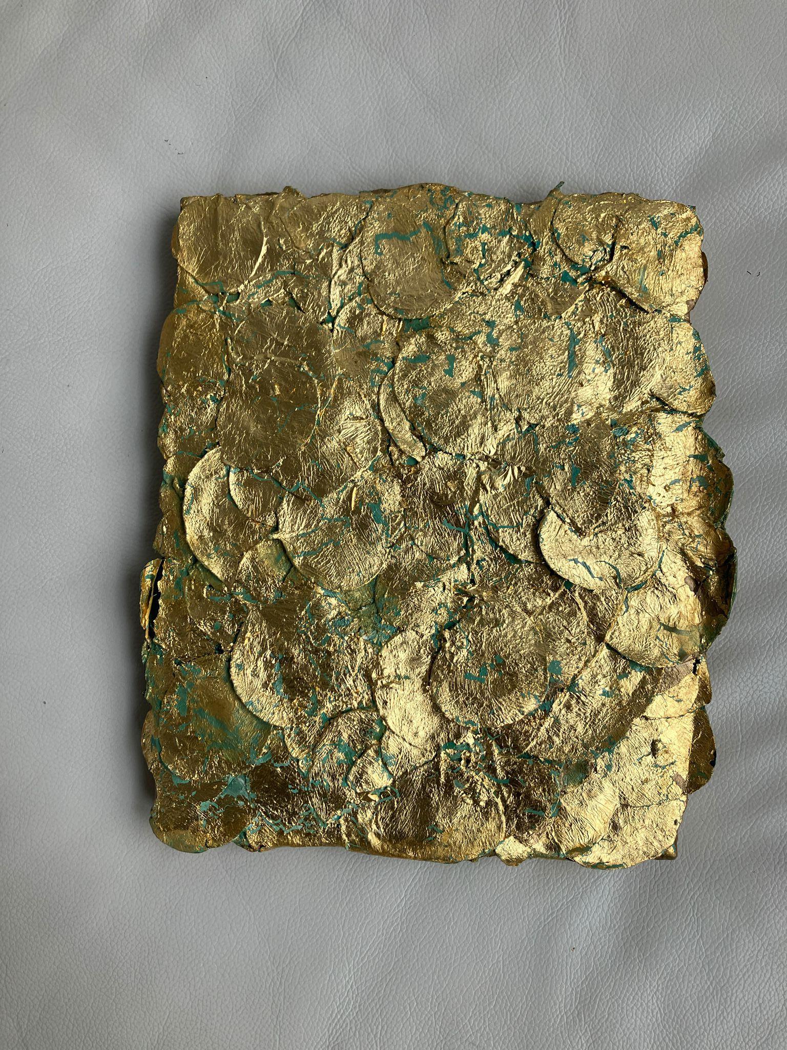 Eternal Recurrence #49 and Tactile Memory #151, Abstract painting - Brown Abstract Painting by Natasha Zupan