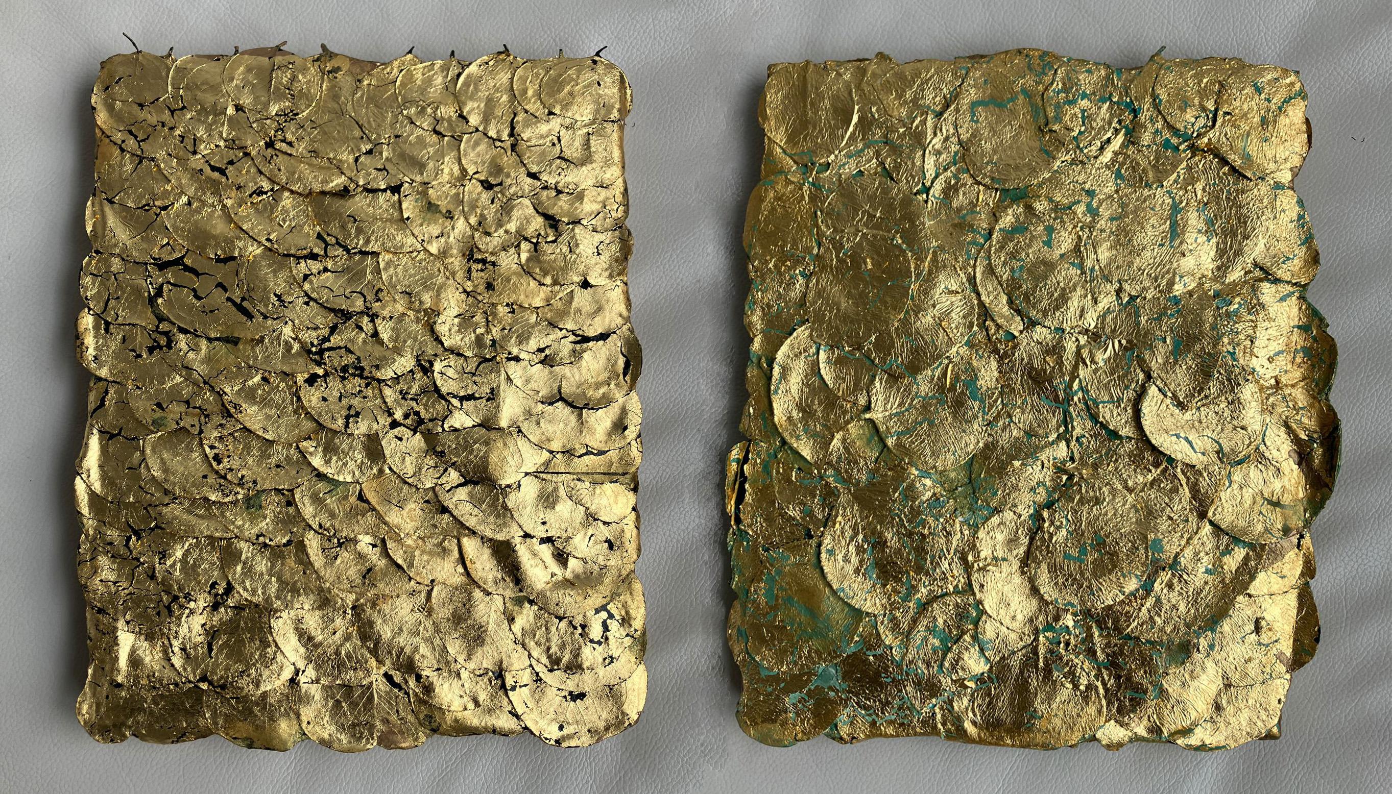 Eternal Recurrence #49 and Tactile Memory #151, Abstract painting