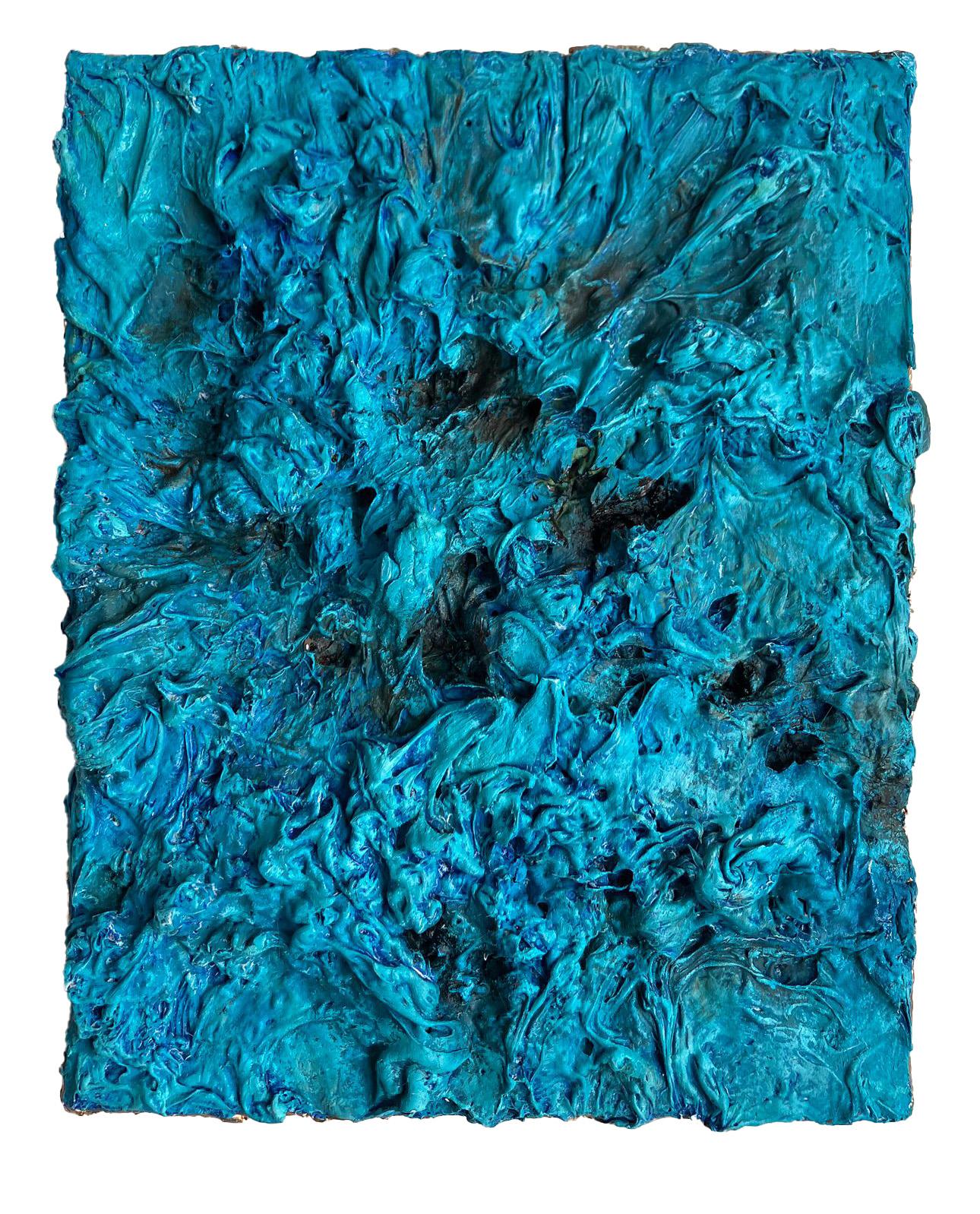 Tactile Memory #110, Abstract painting on canvas mounted in a stretcher - Mixed Media Art by Natasha Zupan