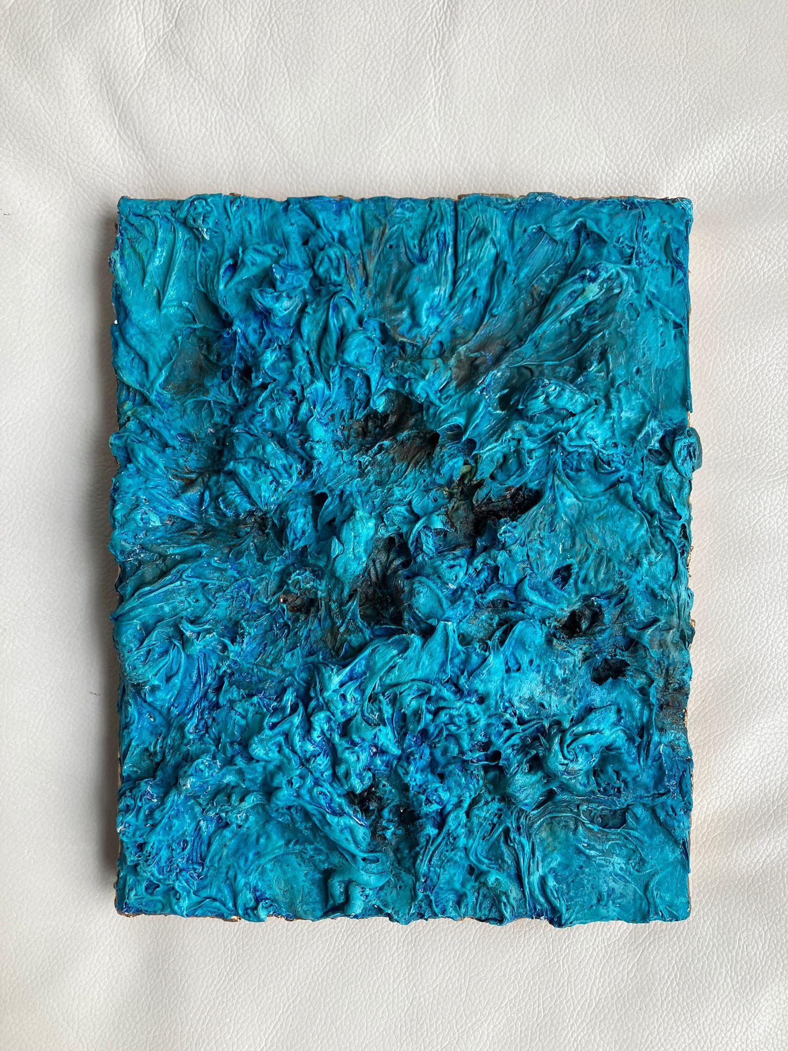 Tactile Memory #110 and Tactile Memory #116, Abstract painting - Painting by Natasha Zupan