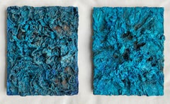 Tactile Memory #110 and Tactile Memory #116, Abstract painting