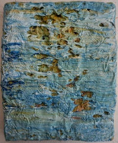 Memoria tattile #118. Pittura astratta, tecnica mista su tela.